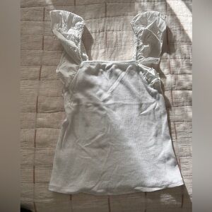 A New Day Woman’s Ribbed Tank Top/Off the shoulder- NWOT